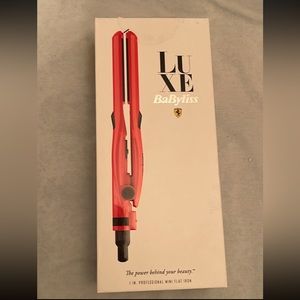 Luxe Babyliss Professional mini flat iron Ferrari